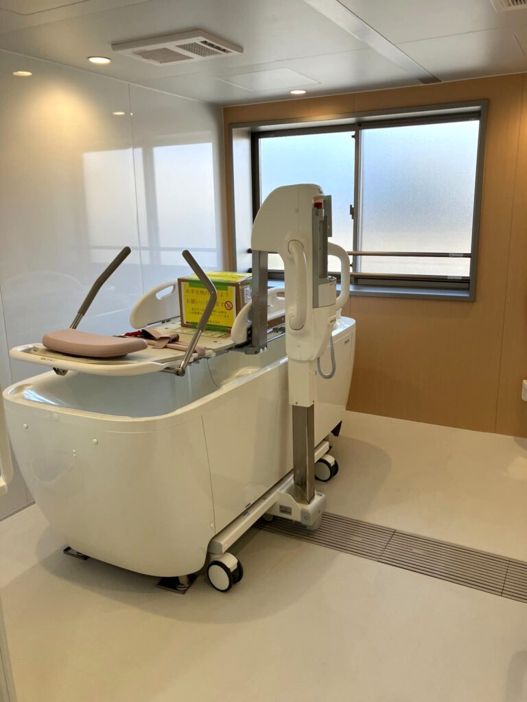 サービス付き高齢者向け住宅〈ココファン松戸六実〉の浴室　個浴